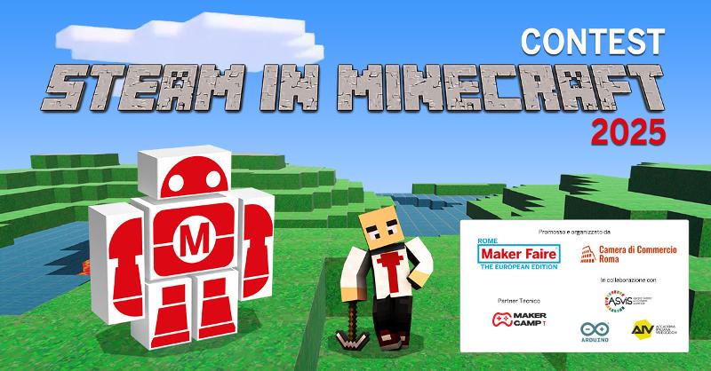 “STEAM in Minecraft”: il contest che unisce videogiochi, scuole e ambiente