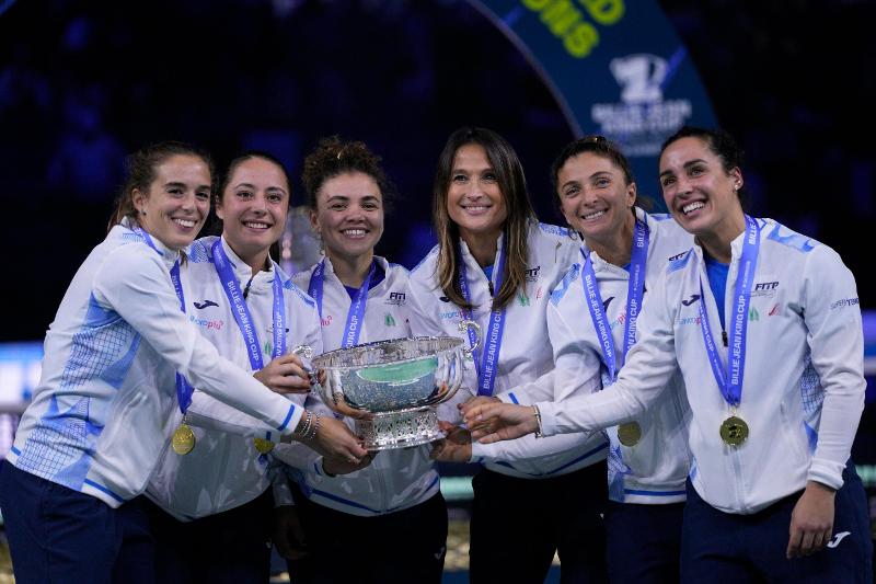 Trionfo azzurro: l'Italia vince la Billie Jean King Cup