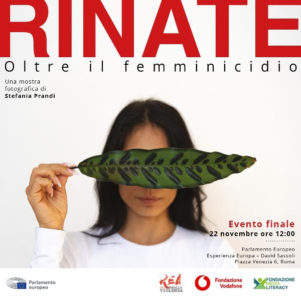 Rinate - Oltre il femminicidio, l'evento finale al Parlamento Europeo 