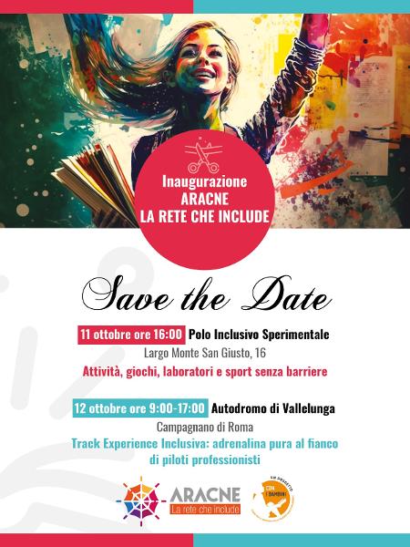 SAVE THE DATE - Inaugurazione di Aracne