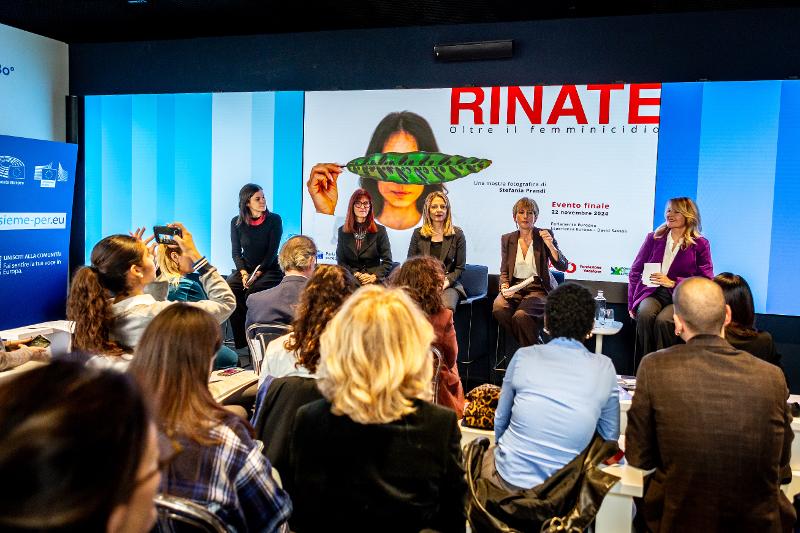 “Rinate - Oltre il femminicidio”: evento conclusivo al Parlamento europeo di Roma